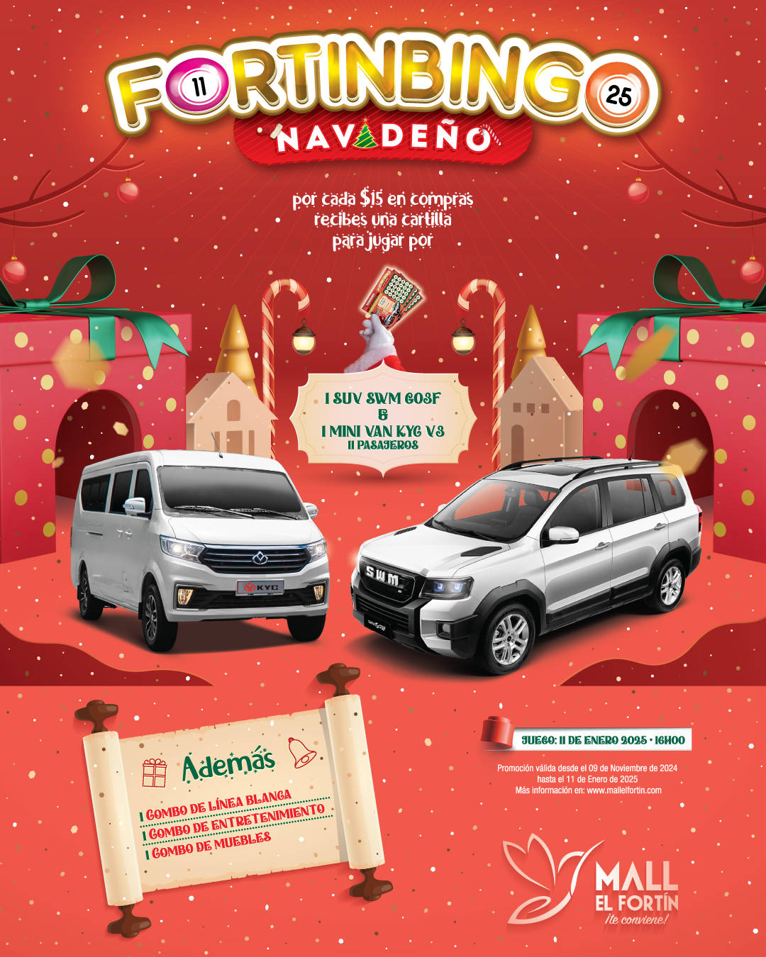 FORTINBINGO NAVIDEÑO DESDE EL 09/11/2024 HASTA EL 11/01/2025