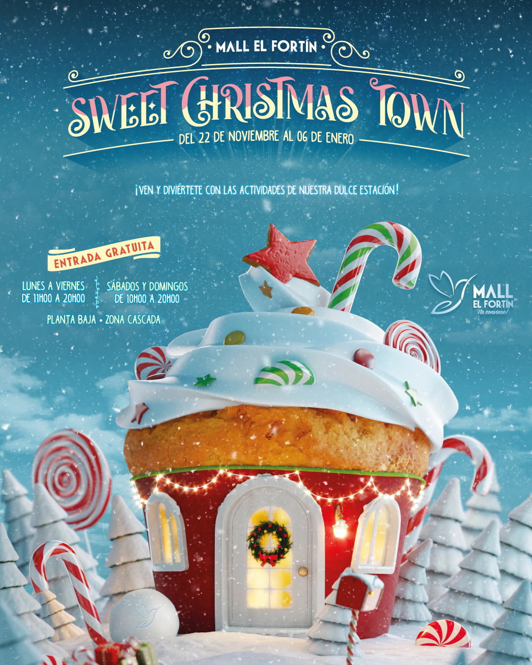 SWEET CHRISTMAS TWON DESDE EL 22/11/2024 HASTA EL 06/01/2025