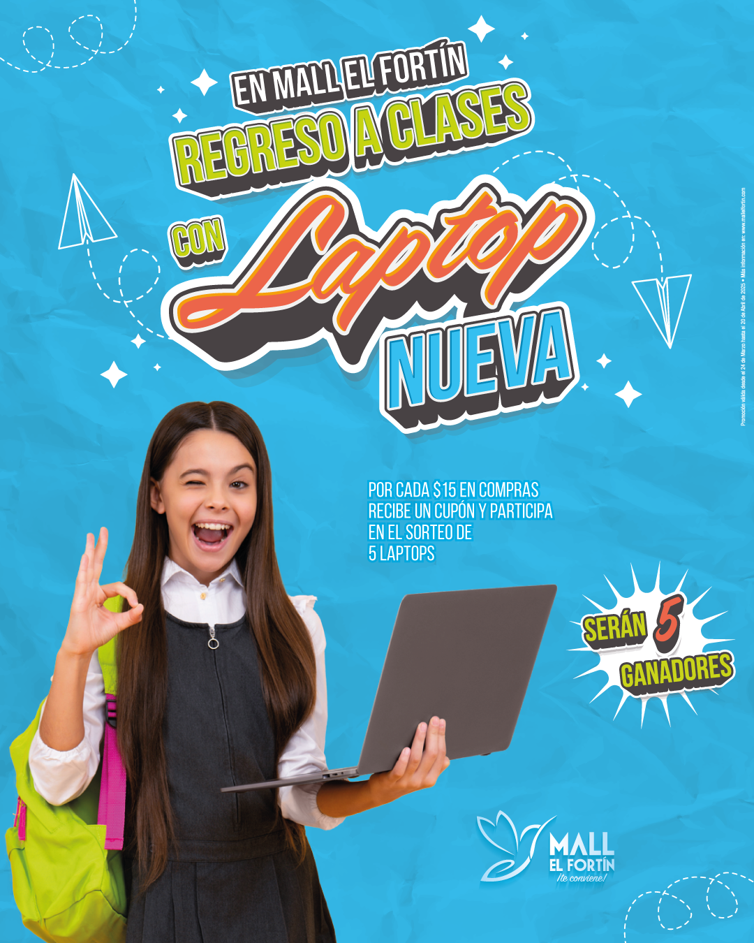 REGRESO A CLASES CON LAPTOP NUEVA 24/03/2025 HASTA 20/04/2025