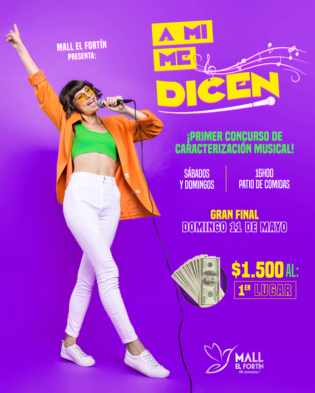 A MI ME DICEN - SÁBADOS Y DOMINGOS DE ABRIL Y MAYO