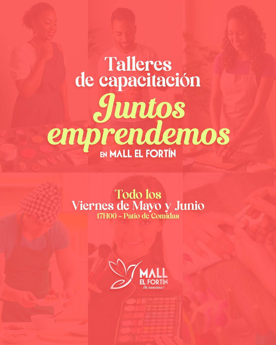 TALLERES DE CAPACITACIÓN TODOS LOS VIERNES DE MAYO Y JUNIO